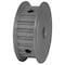 B&B Manufacturing 22XL037-3FA4, Timing Pulley, Aluminum, Clear Anodized,  22XL037-3FA4 - alternate 1